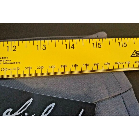 Alisha D. Straight Leg Pullon Stretch Slack/Pant Women's Size 10 Anna (Gray) - Picture 5 of 9